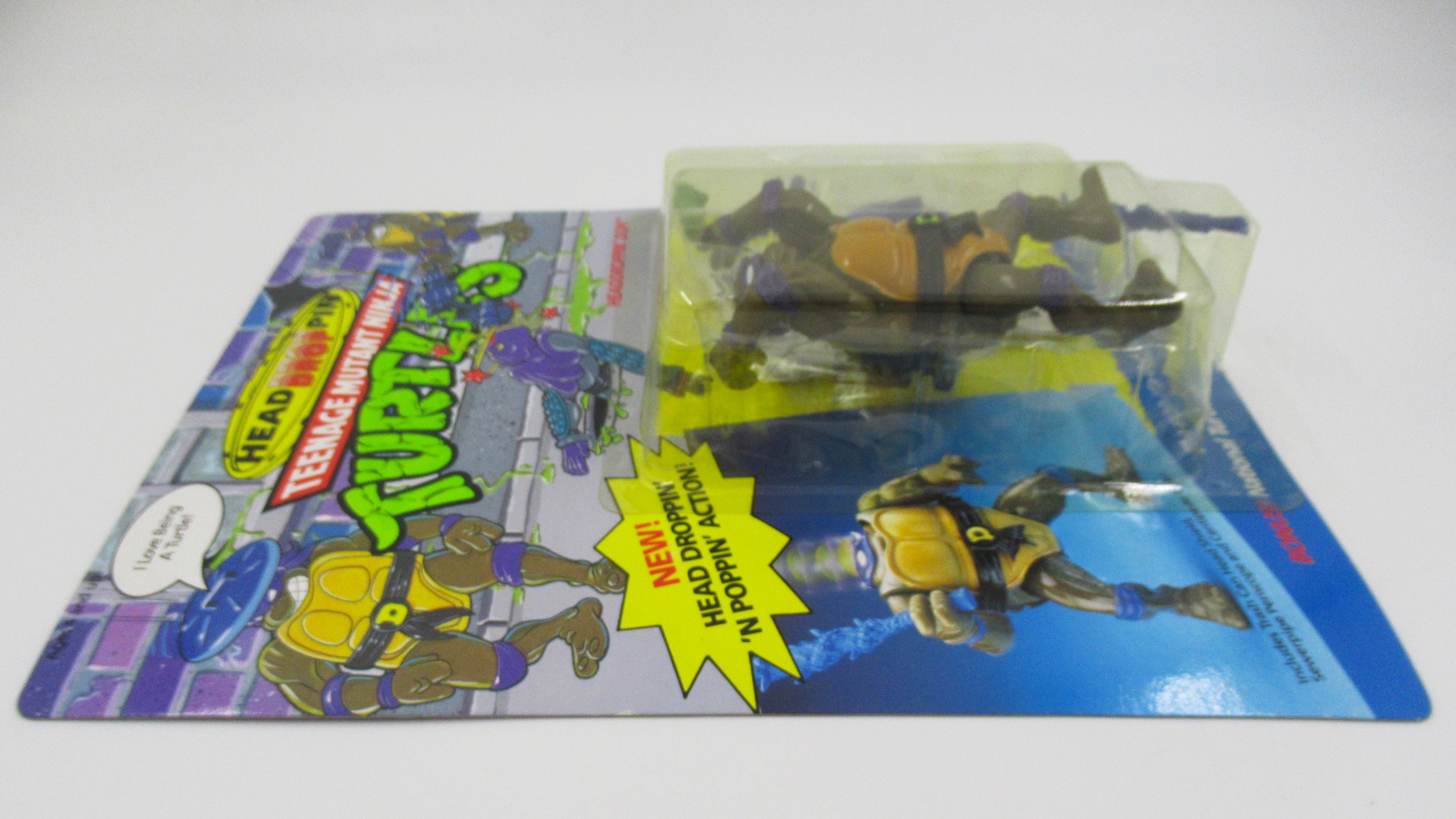 Teenage Mutant Ninja Turtles Headdroppin' TMNTs Set of 4 - Playmates (1991)